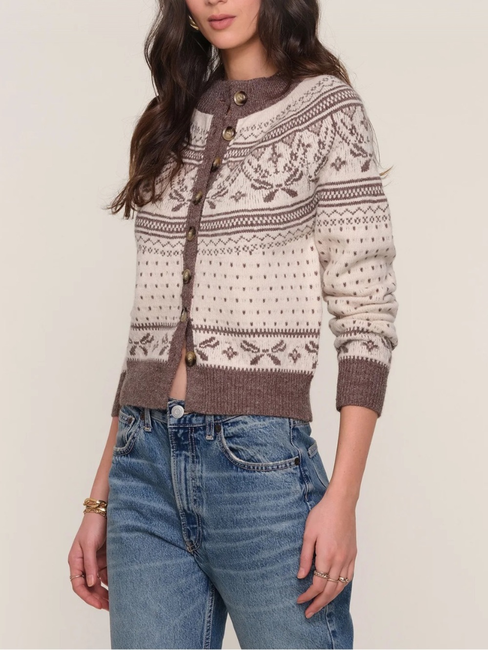 NWT Heartloom Morrie Cardi Knit Cardigan Sweater Size S